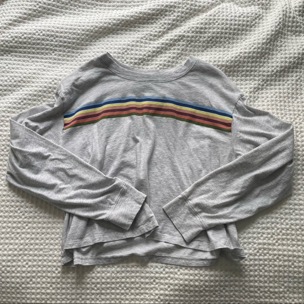 American Eagle cropped long sleeve. Size M